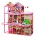 Кукольный домик с мебелью для кукол Барби , 3 этажа, 109х41х107см cм, 6992