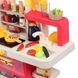 Детская игровая кухня "Spray Kitchen" большая, звук, вода, свет, пар, 80 предметов, 93см, красная, 889-272