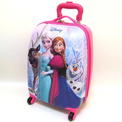 Детский чемодан дорожный на колесах «Анна и Эльза» Frozen-16, 520442