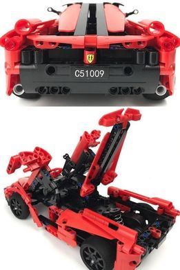 Конструктор CaDa Technic "Спортивная машина", 380 дет., C51009W