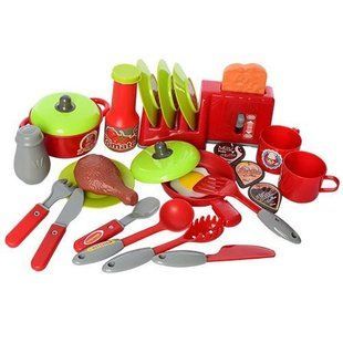 Кухня дитяча Little Chef з аксесуарами, із звуковими і світловими ефектами, 69*45*26 см, 008-908А