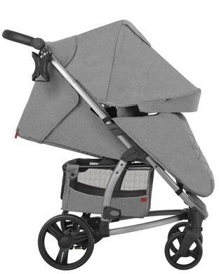 Коляска прогулочная Carrello Vista CRL-8505 Steel Grey, стальная, Карелло Виста, до 22 кг