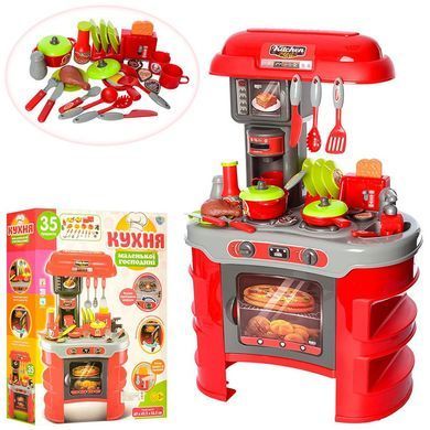 Кухня дитяча Little Chef з аксесуарами, із звуковими і світловими ефектами, 69*45*26 см, 008-908А