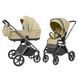 Коляска универсальная 2 в 1, CARRELLO Ultra CRL-6527 2в1 Soft Beige, бежевая, Карелло Ультра