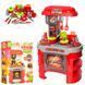 Кухня дитяча Little Chef з аксесуарами, із звуковими і світловими ефектами, 69*45*26 см, 008-908А