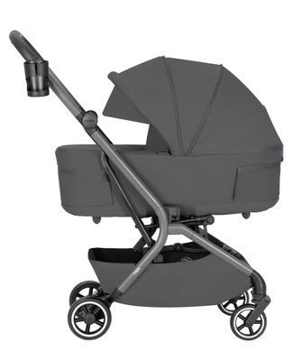 Коляска универсальная 2 в 1, CARRELLO Magia CRL-6555 (2in1) Elm Grey, серая, Карелло магия