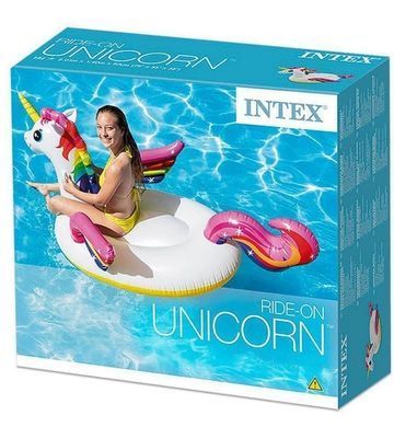 Надувний пліт для катання &laquo;Єдиноріг&raquo;, Intex 57291, 251 х 163 х 145 см