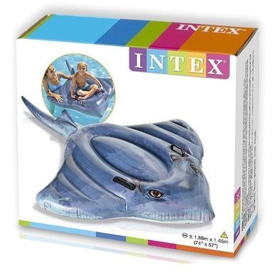 Надувной плотик для катания &laquo;Скат&raquo;, Intex 57550, 188*145см