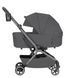 Коляска универсальная 2 в 1, CARRELLO Magia CRL-6555 (2in1) Elm Grey, серая, Карелло магия