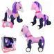 Интерактивный Пони на радиоуправлении, USB, сенсор, звук, свет, 1031 violet