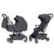 Коляска универсальная 2 в 1, CARRELLO Magia CRL-6555 (2in1) Elm Grey, серая, Карелло магия