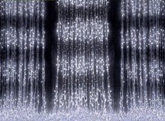 Гирлянда светодиодная "Водопад" 240 LED, холодный белый 1,5×1,5 м