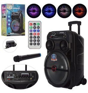 Портативна акумуляторна Bluetooth колонка з мікрофоном,40-59,5-34,5 см, LT-5312BT