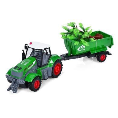 Трактор із причепом на радіокеруванні LIMO TOY, працює від акумулятора, M 5014