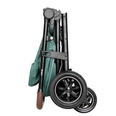 Коляска прогулянкова, візочок Carrello Bravo CRL-5512 Frost Grey, сіра, Карелло Браво, до 22 кг, надувні колеса