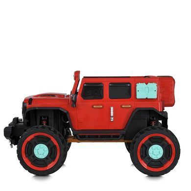 Электромобиль детский одноместный джип внедорожник Jeep с мягким сидением (M 5831EBLR-3)