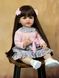 Кукла виниловая 55см, ручная работа, изысканная кукла для девочки, Reborn Baby Doll 11