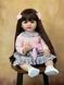 Лялька вінілова 55см, ручна робота, вишукана лялька для дівчинки, Reborn Baby Doll 11