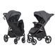 Коляска прогулочная CARRELLO Bravo CRL-5515 Storm Grey 2024, серая, Карелло Браво