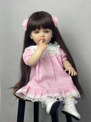 Лялька вінілова 55см, ручна робота, вишукана лялька для дівчинки, Reborn Baby Doll 5