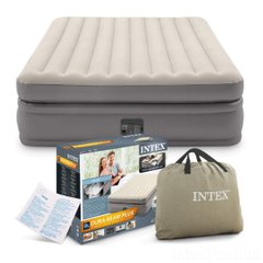 Ліжко надувний Intex з вбудованим електричним насосом, 64164, 203*152*51см