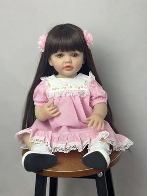 Лялька вінілова 55см, ручна робота, вишукана лялька для дівчинки, Reborn Baby Doll 5