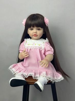 Лялька вінілова 55см, ручна робота, вишукана лялька для дівчинки, Reborn Baby Doll 5