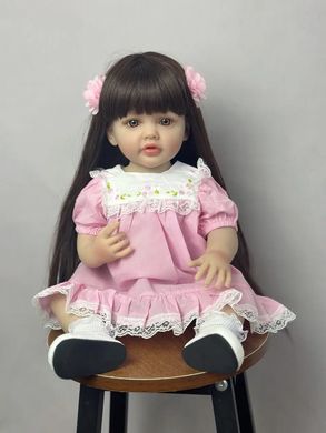 Кукла виниловая 55см, ручная работа, изысканная кукла для девочки, Reborn Baby Doll 5