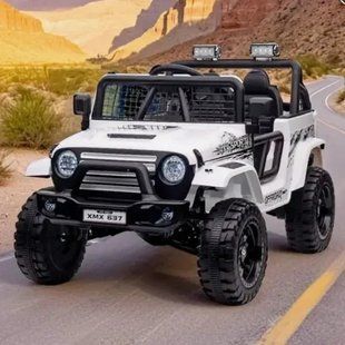 Електромобіль одномісний дитячий джип з м'яким сидінням (M 5991EBLR-1(24V))
