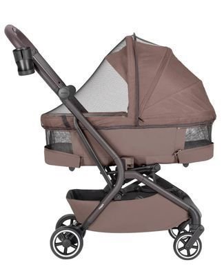 Коляска універсальна 2 в 1, CARRELLO Magia CRL-6555 (2in1) Glace Pink, рожева, Карелло Магія