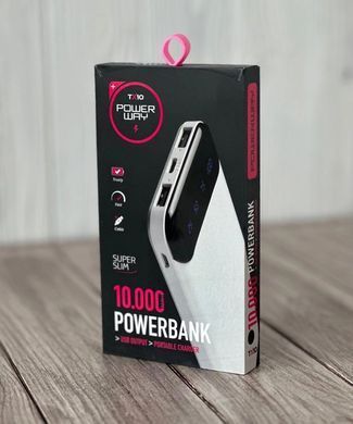 Повербанк power bank POWERWAY TX10 10000 mAh