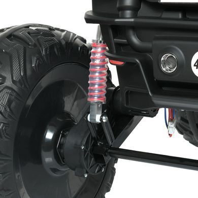 Электромобиль детский двухместный джип внедорожник 4WD с мягким сидением (M 4971EBLR-3(24V))
