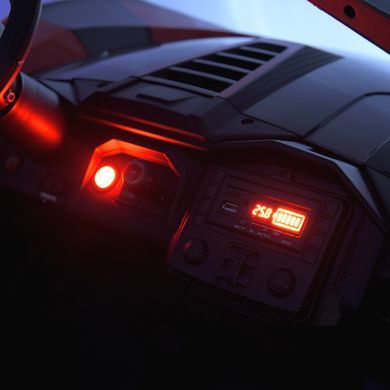 Электромобиль детский двухместный джип внедорожник 4WD с мягким сидением (M 4971EBLR-3(24V))