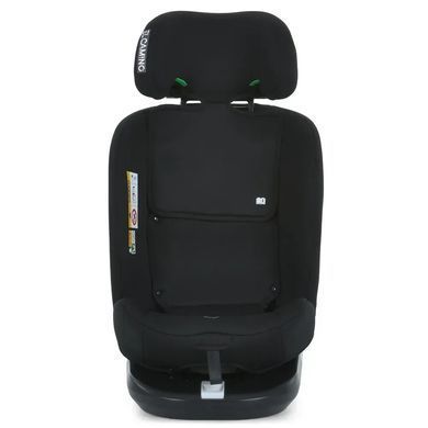 Детское автокресло EL CAMINO i-Free, поворот 360&deg;, Isofix, i-Size R129 (40-150см), черное, ME 1187 Black