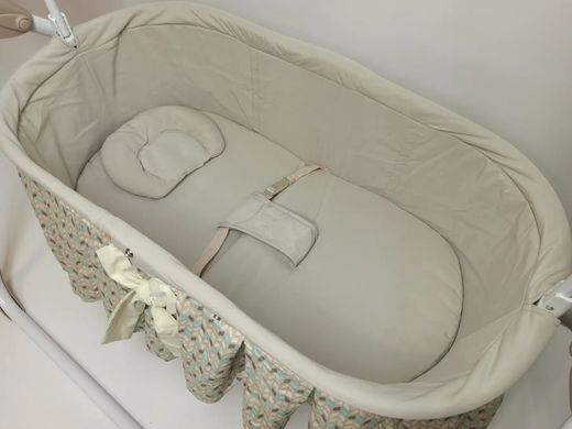 Люлька-качели, укачивающий центр CARRELLO Dolce (Каррелло Дольче) Arrow Beige CRL-7501