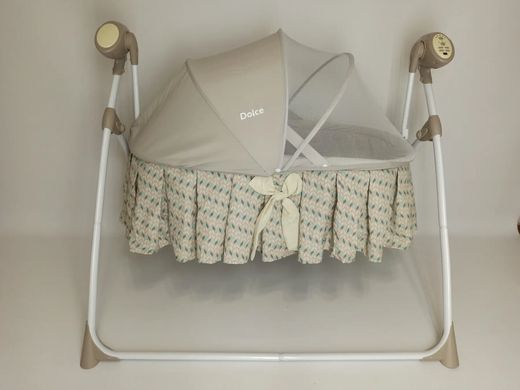 Люлька-качели, укачивающий центр CARRELLO Dolce (Каррелло Дольче) Arrow Beige CRL-7501