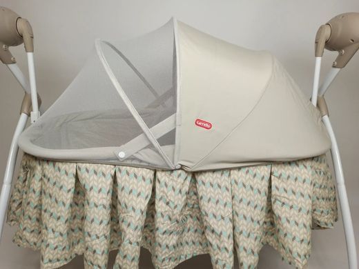 Люлька-качели, укачивающий центр CARRELLO Dolce (Каррелло Дольче) Arrow Beige CRL-7501