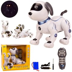 Интерактивная Собака-робот на радиоуправлении, на батарейках, 26 см, K16