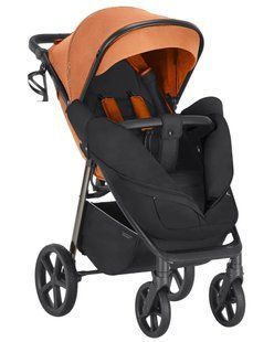 Коляска прогулянкова Carrello Bravo Plus 2024 CRL-5515 Tango Orange, помаранчева, Карелло Браво