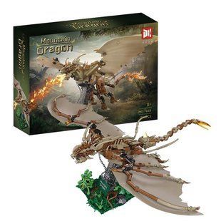 Конструктор для хлопчика "Дракон Смог", 886 деталей, 7055