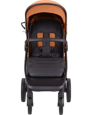 Коляска прогулочная Carrello Bravo Plus 2024 CRL-5515 Tango Orange, оранжевая, Карелло Браво