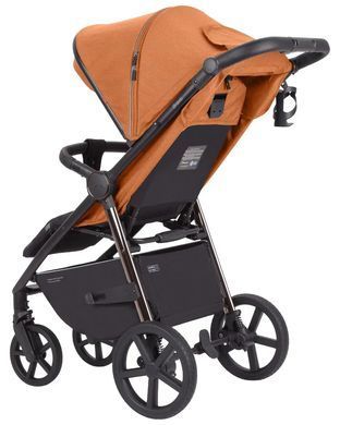 Коляска прогулочная Carrello Bravo Plus 2024 CRL-5515 Tango Orange, оранжевая, Карелло Браво