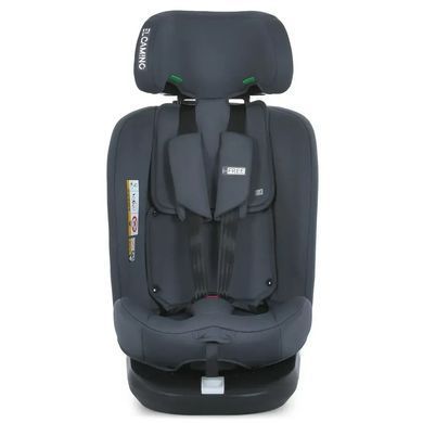 Автокрісло дитяче EL CAMINO i-Free, поворот 360&deg;, Isofix, i-Size R129 (40-150см), сіре, ME 1187 Moon Gray