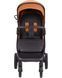 Коляска прогулочная Carrello Bravo Plus 2024 CRL-5515 Tango Orange, оранжевая, Карелло Браво