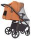 Коляска прогулочная Carrello Bravo Plus 2024 CRL-5515 Tango Orange, оранжевая, Карелло Браво