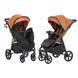 Коляска прогулочная Carrello Bravo Plus 2024 CRL-5515 Tango Orange, оранжевая, Карелло Браво